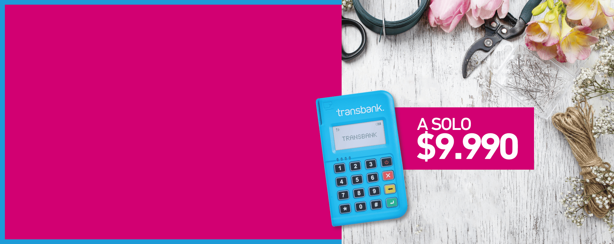 Compra la mejor maquinita móvil con 50% de descuento y olvídate de pagar arriendo.