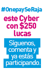 ¡Este Cyber Onepay se raja con $250.000!