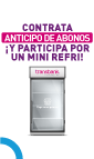 ¡Contrata Anticipo de Abono en tu Portal Privado y participa por un MINI REFRI!