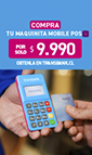 Compra tu Mobile POS por sólo $9.990.