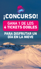 ¡Gana 1 de los 4 tickets dobles para disfrutar en @elcoloradofare con quien tú quieras! 🏔️⛷️