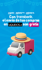 ¡Envío gratis pagando con Transbank!