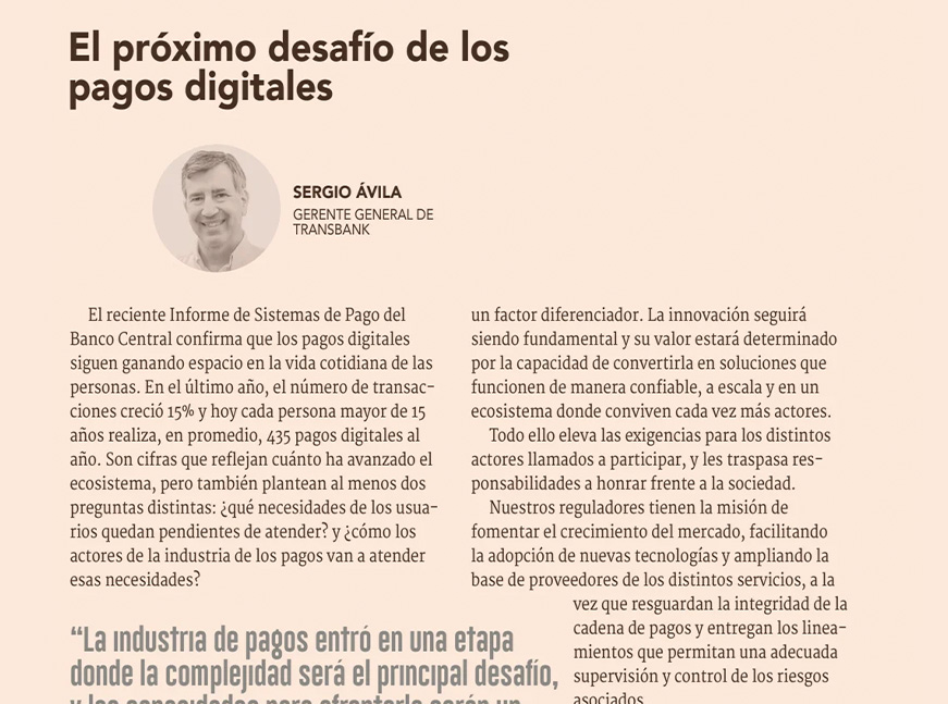 El próximo desafío de los pagos digitales
